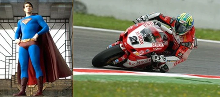 Troy Bayliss come Clark Kent