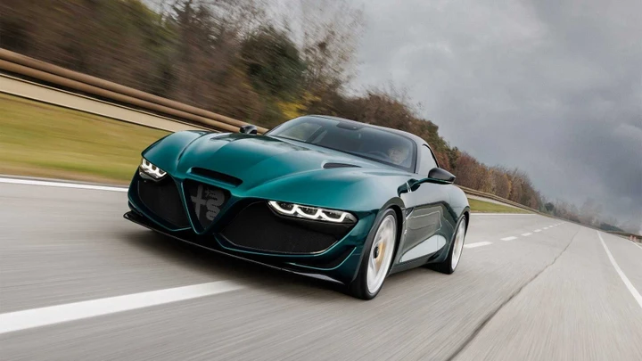 Alfa Romeo Giulia SWB Zagato, one-off coupé da 540 CV