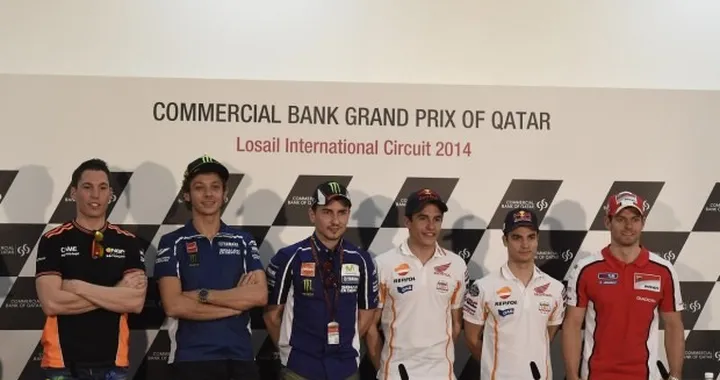 MotoGP Qatar 2014: la conferenza stampa ufficiale apre le danze