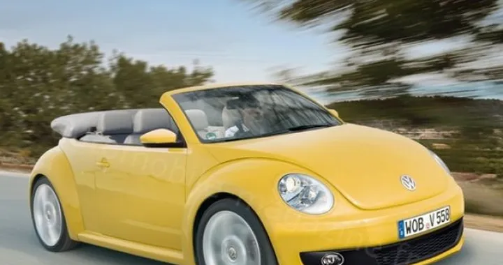 Volkswagen New Beetle Cabrio: nuova ricostruzione grafica