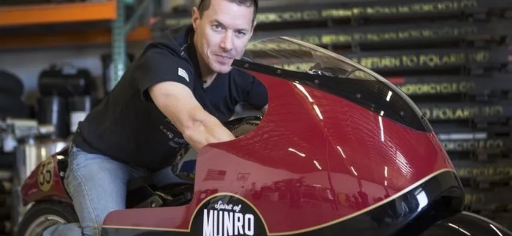 Il pronipote di Burt Munro correrà a Bonneville
