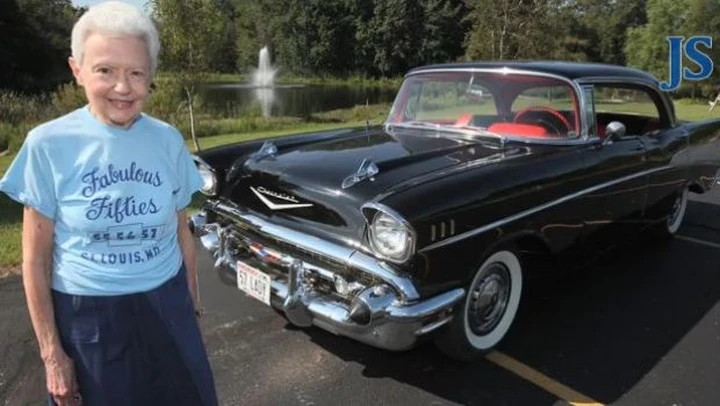 La storia di Grace Braeger e della sua Chevrolet Bel Air del 1957