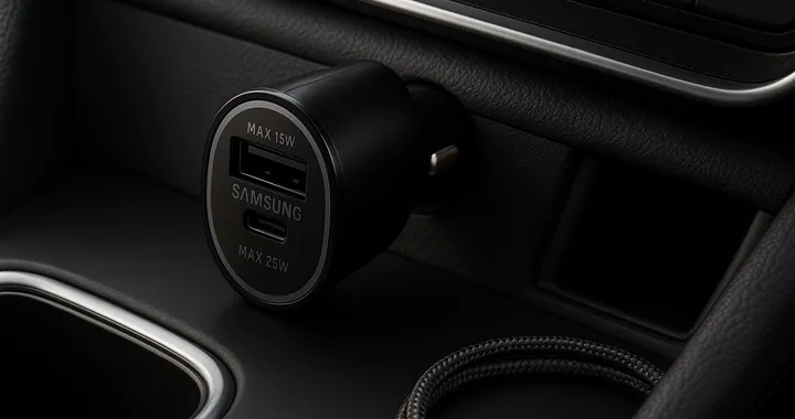 Samsung EP-L4020: il caricatore auto da 40W in offerta crolla di prezzo