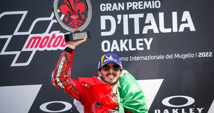 Bagnaia-show al Mugello: "È una vittoria speciale!"