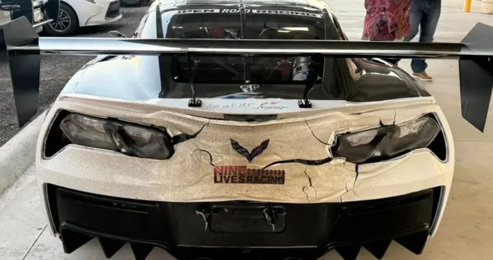 Corvette ZR1, supera ogni limite: il paraurti si fonde