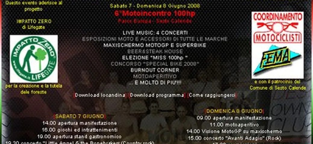 6° Motoincontro 100hp ad Impatto Zero