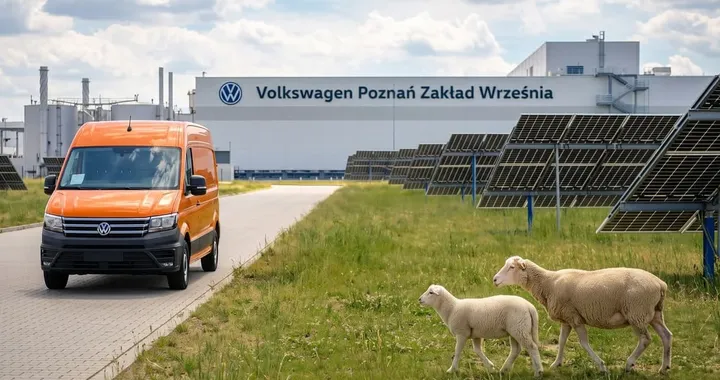 Volkswagen assume 100 pecore: lavorano tra 31.000 pannelli solari al posto delle macchine