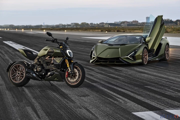 Ducati svela Diavel 1260 Lamborghini: edizione limitata ispirata alla hypercar Siàn FKP 37