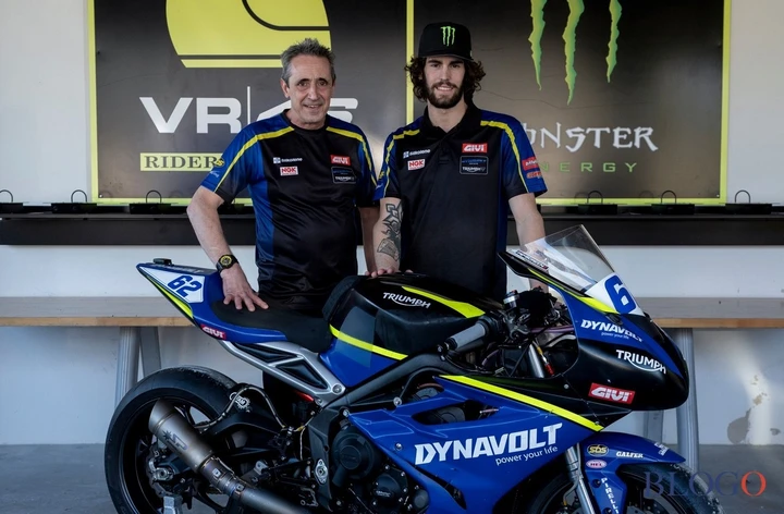 Triumph di nuovo in Supersport con Stefano Manzi