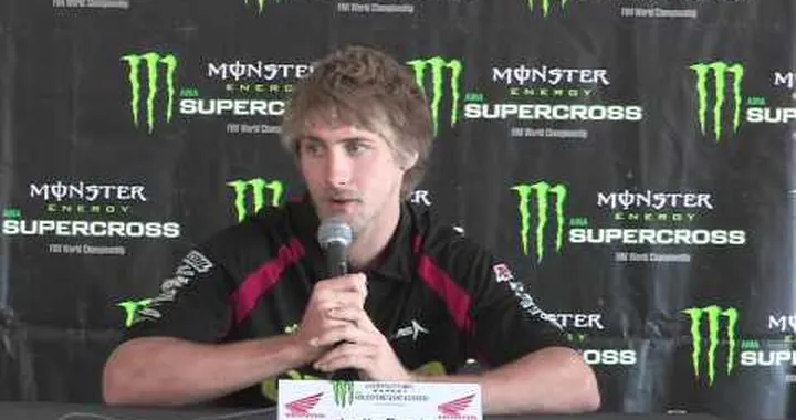 Justin Barcia Las Vegas Press Conference 2012