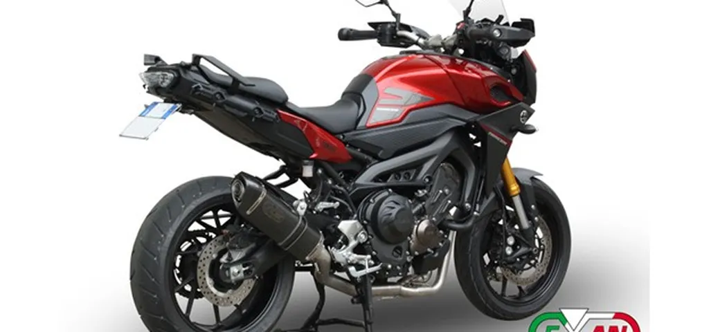 Scarico EXAN X-Black Ovale per Yamaha MT-09 Tracer
