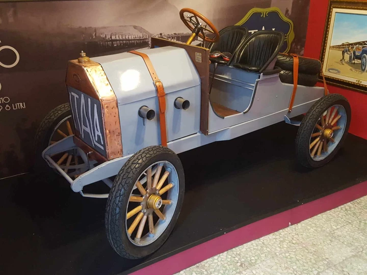 L'Itala di Cagno, vincitrice della prima Targa Florio, torna sul circuito come opera d'arte