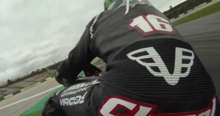Jules Cluzel Portimao test 2014 GoPro