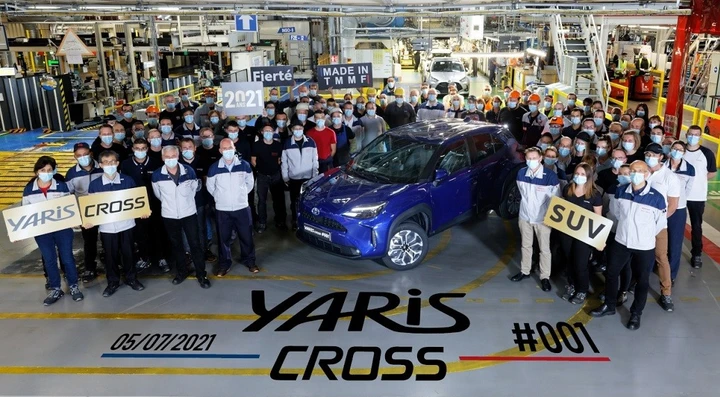 Toyota Yaris Cross: iniziata la produzione a Valenciennes