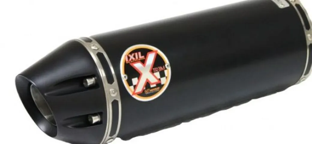 Scarico IXIL Oval Xtrem Black per Gilera GP800