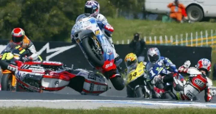 Foto del giorno: corsa a ostacoli