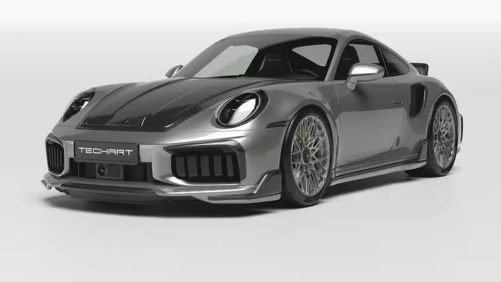 Techart trasforma la Porsche 911 Turbo S: ora ha 811 CV e un look ancora più estremo