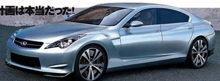 Nissan GT-R: la quattroporte con marchio Infiniti e motore V8