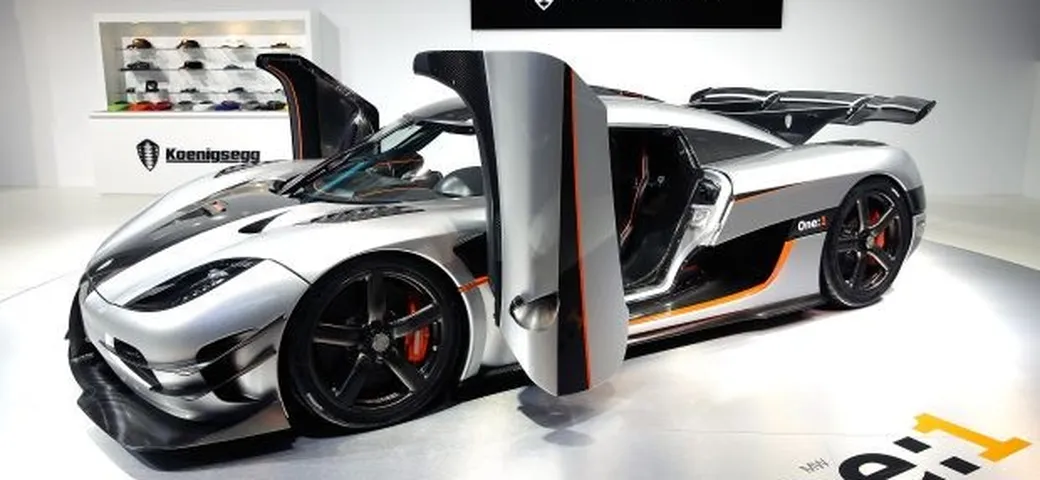 La Koenigsegg One:1 sulla pista di Spa-Francorchamps