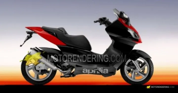 Rendering Aprilia Leonardo 500