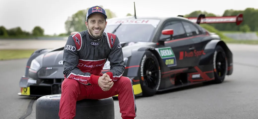 Audi, Dovizioso disputerà una tappa del DTM al volante di un RS 5 da 610 CV
