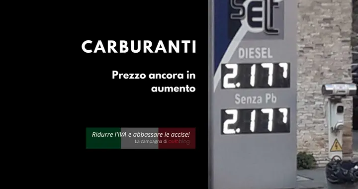 Prezzi carburanti, ennesimo aumento: situazione drammatica, urgono provvedimenti immediati