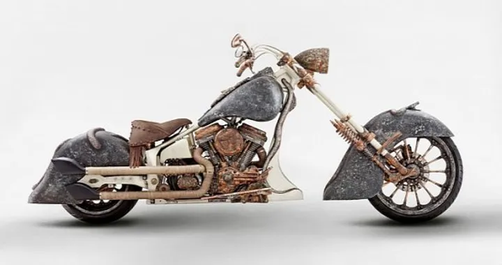 Medusa, la moto da Guinness costruita con 315 kg d'oro