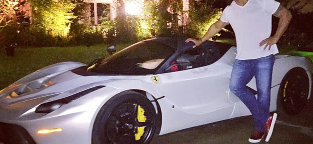 The Rock e la LaFerrari: Bella, ma non ci entro