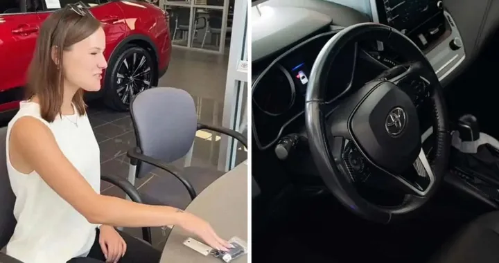 Restituisce una Toyota nuova per volere del fidanzato: la trovata virale