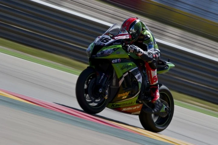 Tom Sykes in pole ad Aragon: 