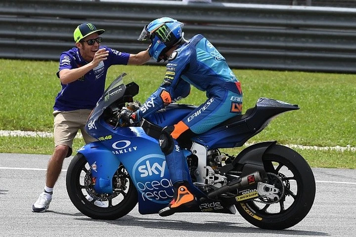 Moto2, Luca Marini: hic Rhodus, hic salta