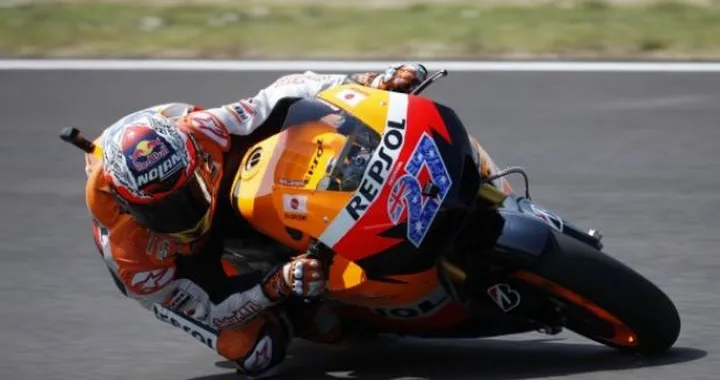 Stoner: "ho conquistato la pole con le gomme usate". Dovizioso: "siamo pronti per la sfida". Pedrosa: "impressionato dal mio tempo sul giro".