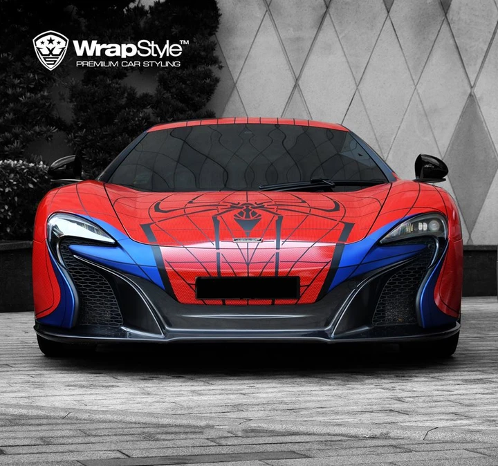 McLaren 650S: si veste da Spider-Man