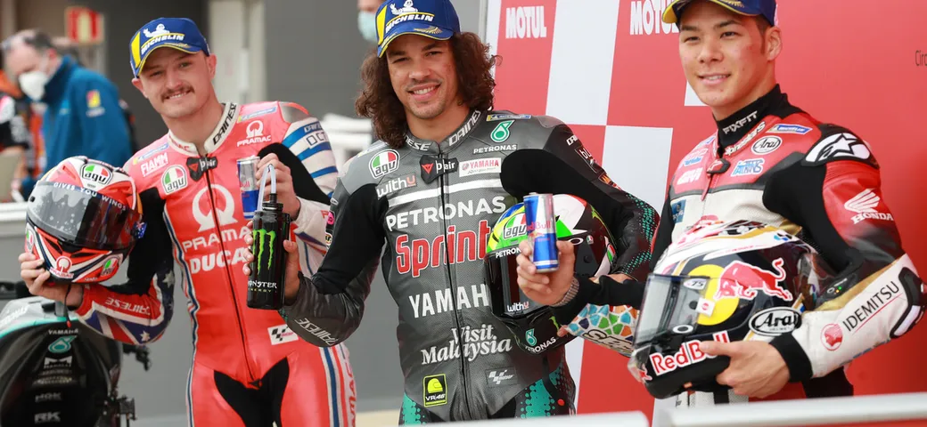 MotoGP Valencia: Morbidelli in pole