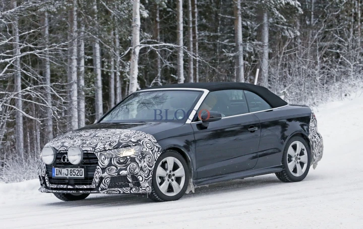 Audi A3 Cabrio: foto spia del facelift