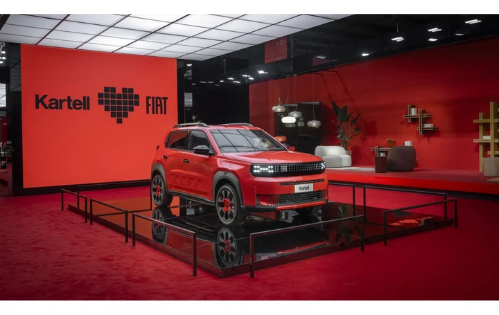 Fiat Grande Panda diventa un concentrato di design grazie a Kartell