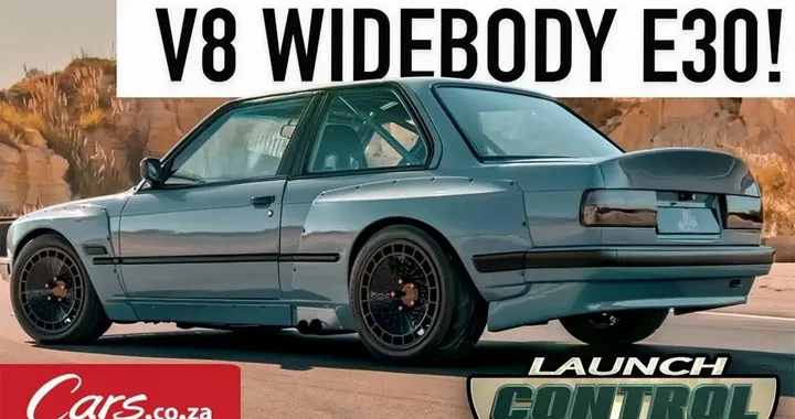 Bmw Serie 3 E30 by Ace Customs: il restomod con motore V8 Toyota