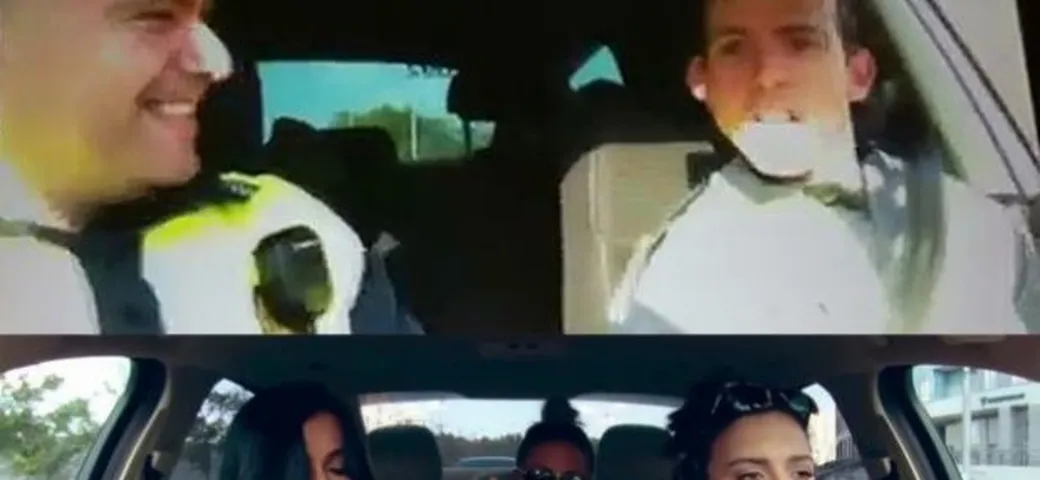 Poliziotti spagnoli cantano e ballano sulle note di 