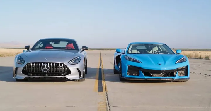 Chevrolet Corvette C8 Z06 vs Mercedes-AMG GT 63: U-Drag stellare | Video