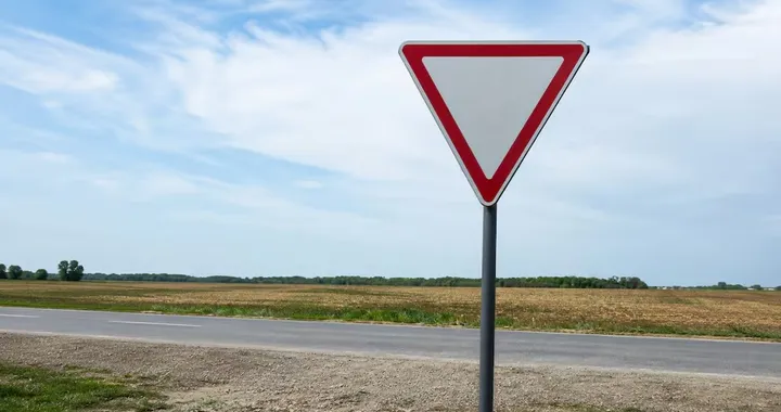 Sai davvero cosa indica il triangolo rovesciato con bordo rosso?