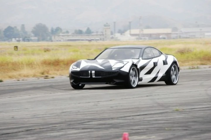 Foto spia: Fisker Karma