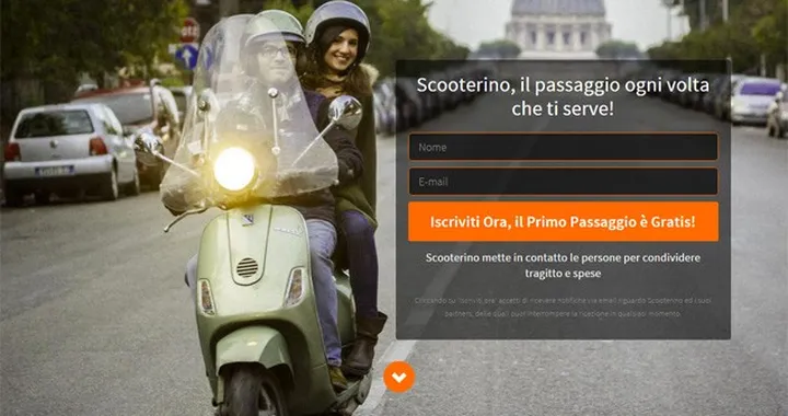 Arriva Scooterino: l'Uber su due ruote