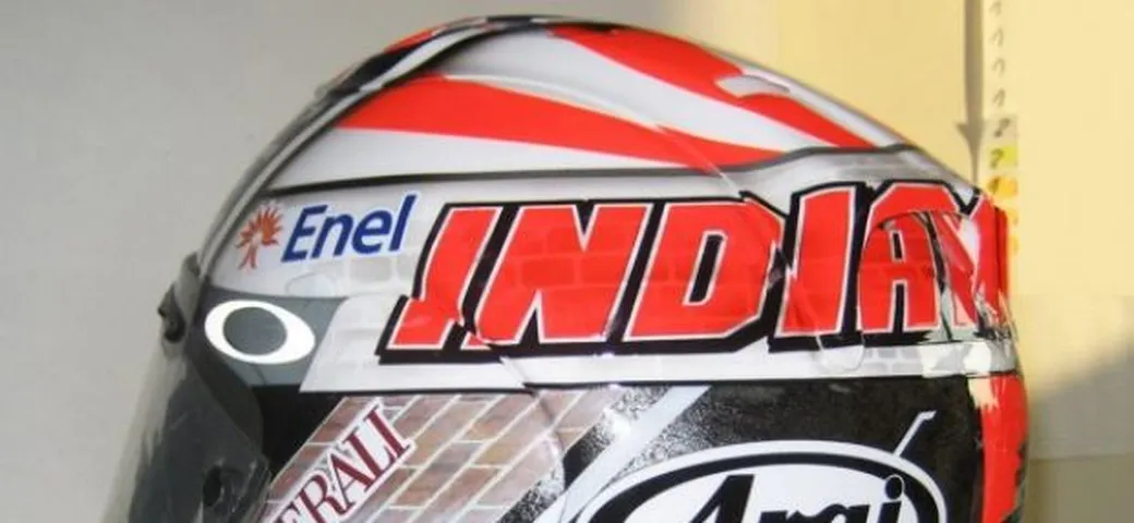 MotoGP: Nicky Hayden a Indianapolis con un casco dedicato