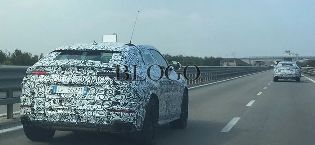 Lamborghini Urus: foto spia di un lettore