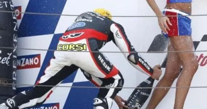 Foto del giorno: che la festa del podio abbia inizio!