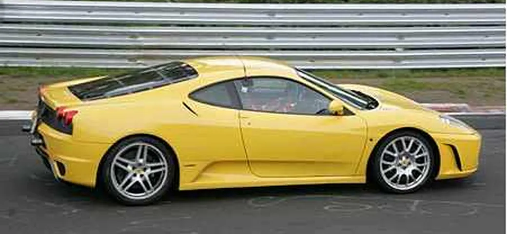 Ferrari F430 CS: foto spia al Nurburgring
