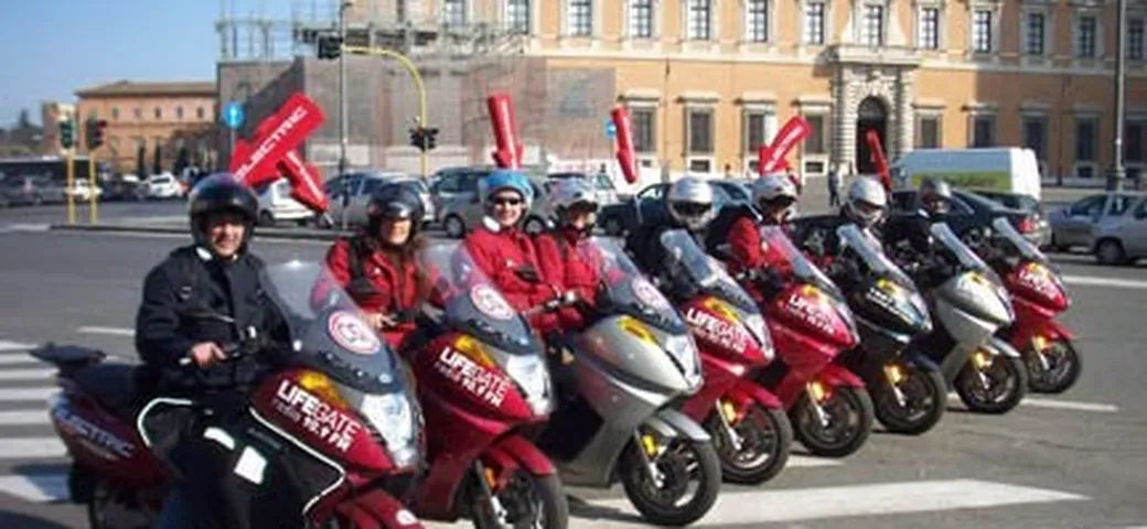 Vectrix a Roma per il primo raduno 