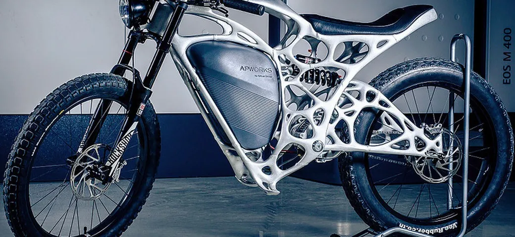 APWORKS Light Rider, la prima moto stampata 3D