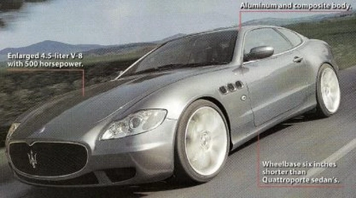 Ipotesi di Maserati Coupè