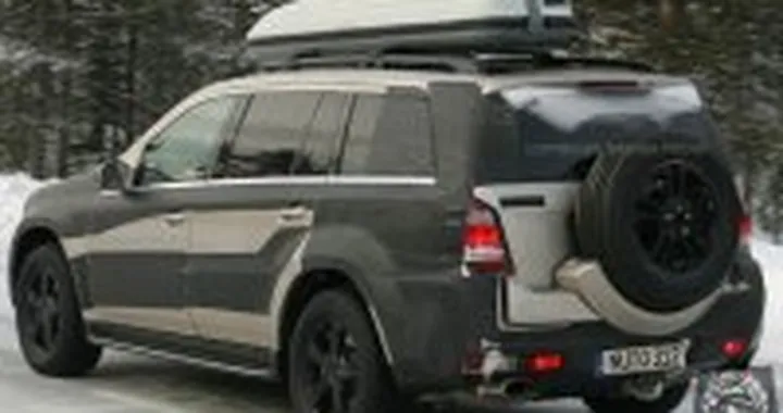 Spy-shot Classe G Mercedes